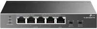 Tp-link TL-SG1005P-PD Switch 5x1000mbps(1xpoe++/4xpoe+) fémházas, kép