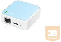 Tp-link TL-WR802N Wireless n300 nano router 1xwan/lan, 1xmicro usb kép