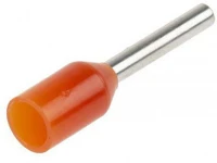 Tracon E020 0.5 mm2 100 db szigetelt narancs érvéghüvely kép