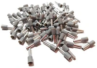 Tracon E119 4 mm2 100 db szigetelt szürke érvéghüvely kép