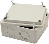 Tracon MED10105 Teli fedéllel 100x100x50mm ip56 kötödoboz kép