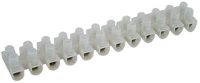 Tracon S60A-H-L H profil, 12 tag, 25mm2, 450VAC, 80A, PP 10 db/csomag natúr nyomólemezes kép