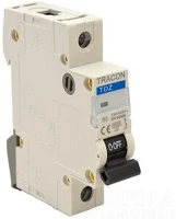 Tracon TDZ-1C-20 Sorolható c-1p-20a kismegszakító kép