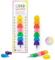 Trendhaus 956309 Tolóbetétes ceruza  good feelings rainbow 7 színű kép