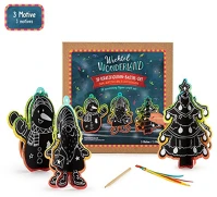 Trendhaus 957122 Kreatív kaparós 3d figura kép