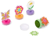 Trendhaus 968005 Bélyegző , virágok, 4 féle kép