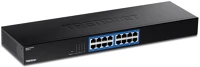 Trendnet TEG-S17 16 port gigabit asztali switch kép