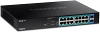 Trendnet TPE-TG182 18 port gigabit poe+ switch kép