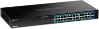 Trendnet TPE-TG262 26 port gigabit poe+ switch kép