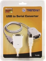 Trendnet TU-S9 TRENDnet TU-S9 USB A -> Serial RS-232 adapter 0.66m kék kép