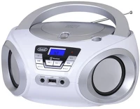 Trevi CMP 544BT Hordozható fehér bluetooth/fm/usb/aux/cd boombox kép