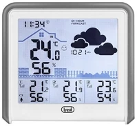 Trevi ME 3P80 RC Időjárás állomás három külső szenzorral rádióvezérelt kép