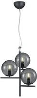 Trio 302000342 Pure 28w antracit függesztett lámpatest kép