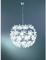 Trio R11905001 Blowball 40w e14 króm függesztett lámpatest kép