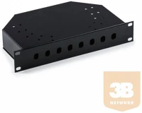 Triton RAB-FO-X01-C1 10”-os optikai panel 8 x st-st vagy fc-fc toldóhoz, üres kép