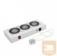 Triton RAC-CH-X26-X1 Ventilátor egység termosztáttal, rua típusú rack szekrényekbe kép