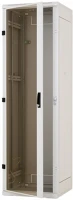 Triton RMA-27-A66-CAY-N1 Biztonsági üvegajtóval, teherbírás 800kg, szürke álló rack szekrény kép
