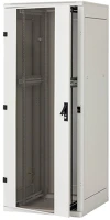 Triton RMA-42-A81-BAY-N1 biztonsági üvegajtóval, teherbírás 800kg, fekete álló rack szekrény kép