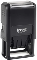 Trodat 04.00790 Bélyegző  printy 4.0 4750 dátum iso számmal fekete párna kép
