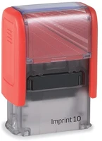 Trodat 8910 Bélyegzőház  8910 imprint 2.0 piros, fekete párnával kép