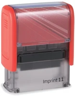 Trodat 8911 Bélyegzőház  8911 imprint 2.0 piros, kék párnával kép