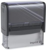 Trodat 8915 Bélyegzőház  8915 imprint 2.0 fekete, kék párnával kép