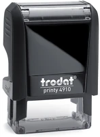 Trodat 47475 Bélyegzőház  4910 4.0 fekete, fekete párnával kép