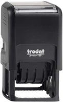 Trodat 4750-P4-UNG-F Bélyegző dátum + szöveg  4.0 4750 ung fekete párnával kép