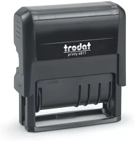 Trodat 4817 4.0 12 SZÓ Dátum+fix szöveg bélyegző  4817 4.0 12 szó kép