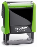 Trodat 4911Z/F Bélyegző  printy 4.0 4911 almazöld ház fekete párna kép