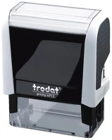 Trodat 4912FE/F Bélyegző  printy 4.0 4912 fehér ház fekete párna kép