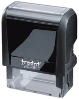 Trodat 4912F/F Bélyegző  printy 4.0 4912 eco-fekete ház fekete párna kép