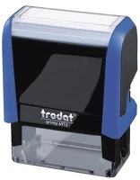 Trodat 4912K/F Bélyegző  printy 4.0 4912 égkék ház fekete párna kép