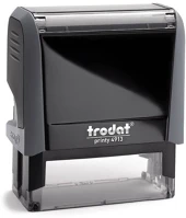 Trodat 43182 Bélyegzőház  4913 4.0 szürke, fekete párnával kép