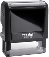 Trodat 4913F/K 4913 printy 4.0 fekete bélyegző kép