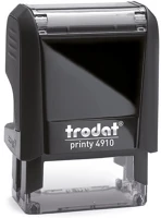 Trodat 53080 Bélyegzőház  4910 4.0 fekete, kék párnával kép