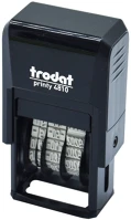 Trodat 57264 Dátumbélyegző 4810  nap-hónap számmal-év dátumformátumban kép