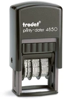 Trodat 82914 Dátum+szöveg bélyegző  4850 25x5 mm, párna nélkül kép