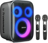 Tronsmart 120W, 2-MIC Halo 200 (120w, 2-mic, karaoke), fekete, hangszóró kép