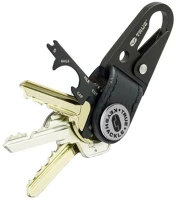 True utility TU921 Tu921 karabineres bőr kulcstartó és multifunkciós szerszám kép