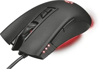 Trust 1200-3200DPI; 7 egér gamer - gxt 121 zeebo (optikai érzékelő;  gomb; led, 180cm kábel) kép