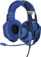 Trust 23249 Gxt 322b carus ps4/ps5 kék gamer headset kép