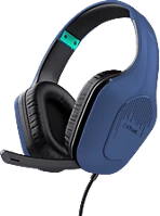 Trust GXT 415B ZIROX Gxt415b zirox vezetékes fejhallgató (headset) - kék kép