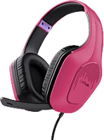 Trust GXT 415P ZIROX Gxt 415p zirox headset vezetékes fejpánt játék rózsaszín kép
