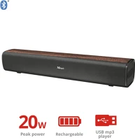 Trust 22867 Vigor vezeték nélküli soundbar bluetooth  hangszóró () kép