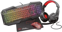 Trust GXT 1180RW Trust GXT 1180RW Gaming Bundle 4-in-1 USB Gaming Billentyűzet HU - Fekete kép