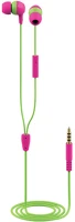 Trust 23420 Buddi vezetékes rózsaszín-zöld gyerek fülhallgató kép
