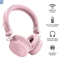 Trust 23910 Tones vezeték nélküli rózsaszín bluetooth fejhallgató kép