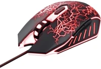 Trust 24618 Gxt 105x izza vezetékes fekete gamer egér kép