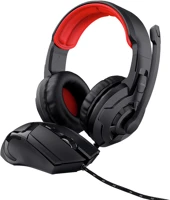 Trust 24761 Bundle - basic gaming headset & mouse kép